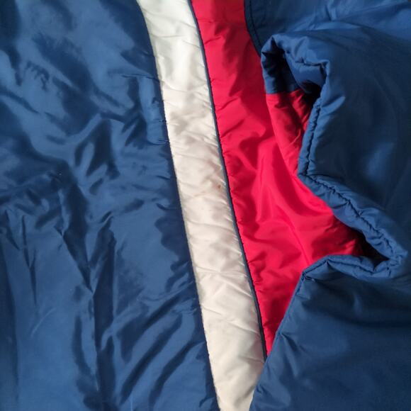 Vintage Sears Jacket Womens L Blue Full Zip Lined Ski Snow Winter Field - Picture 5 of 9